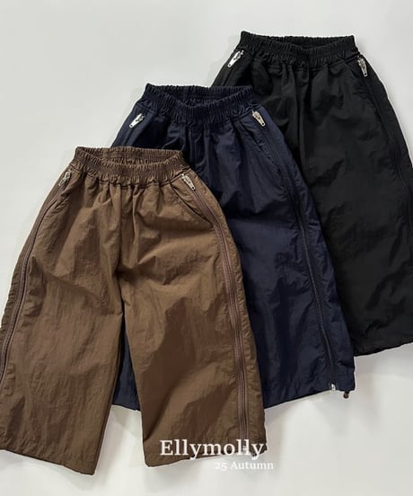 【ellymolly】Bling Hidden Zipper Pants