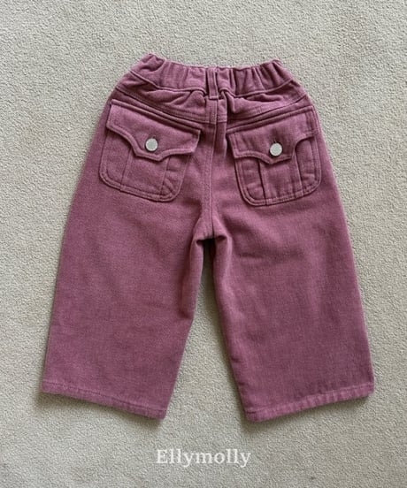 【ellymolly】Pocket Cation Pants
