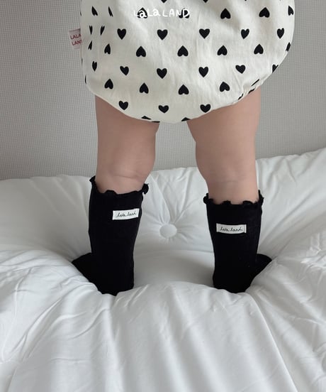 【lalaland】bebe heart dot suit