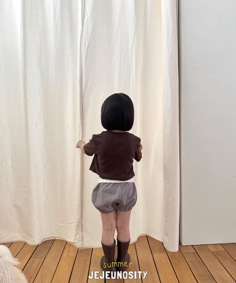 【jejeunosity】fine check bloomers