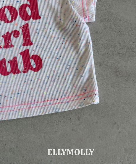 【ellymolly】Rainbow Crop T