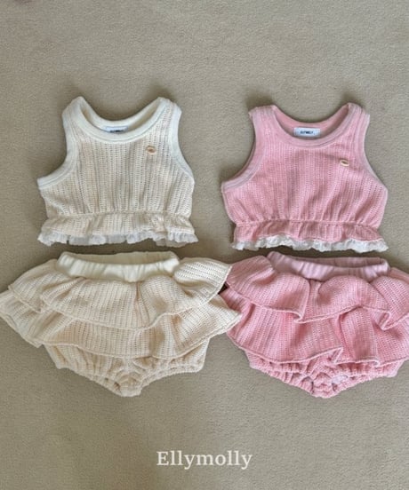 【ellymolly】Bello Crunch Vest