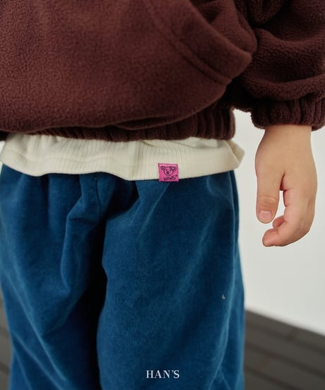 【hans】Daily Fleece Turtleneck Tee