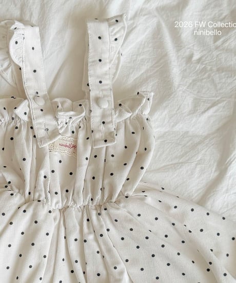 【ninibello】Picnic Corduroy Dress