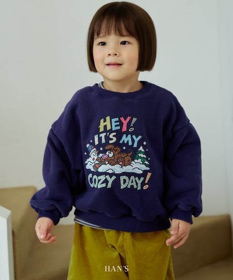 【hans】Cozy Day Sweatshirt