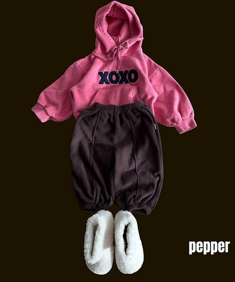 【pepper】XOXO Hoodie