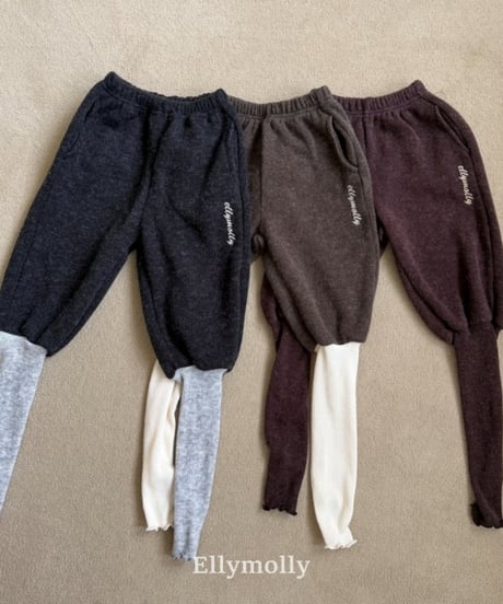 【ellymolly】Point Warmer Pants
