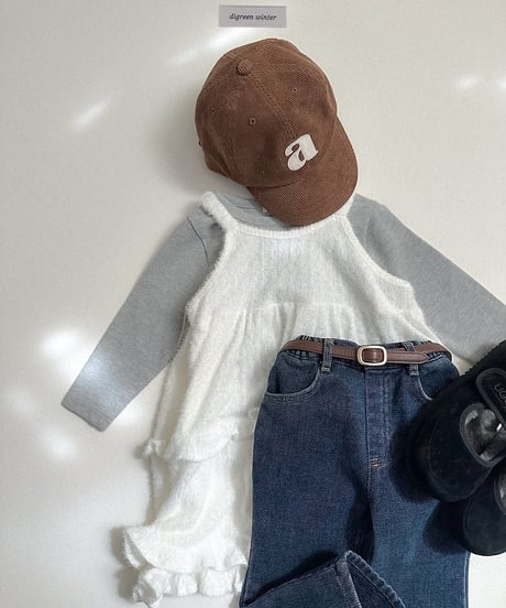 【digreen】Chenille Bootcut Pants