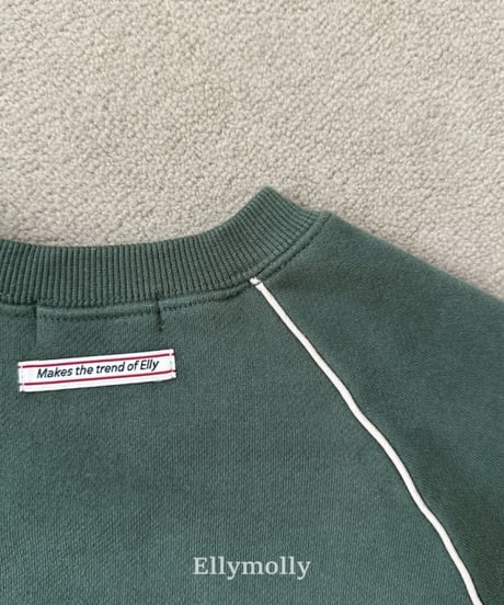 【ellymolly】Triple Line Sweatshirt