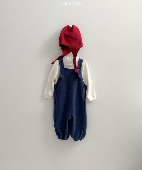 【minirobe】Terry Overalls