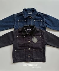 【ellymolly】Rivet Denim Jacket