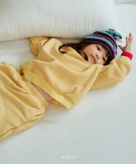 【hans】Terry Fleece Sweatshirt