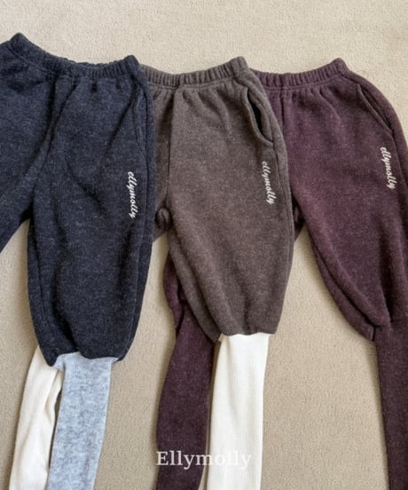 【ellymolly】Point Warmer Pants