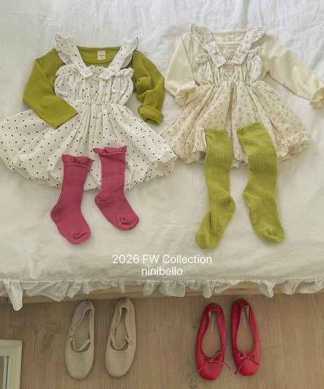 【ninibello】Picnic Corduroy Dress