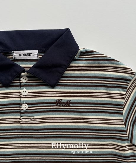 【ellymolly】Master Collar T-Shirt