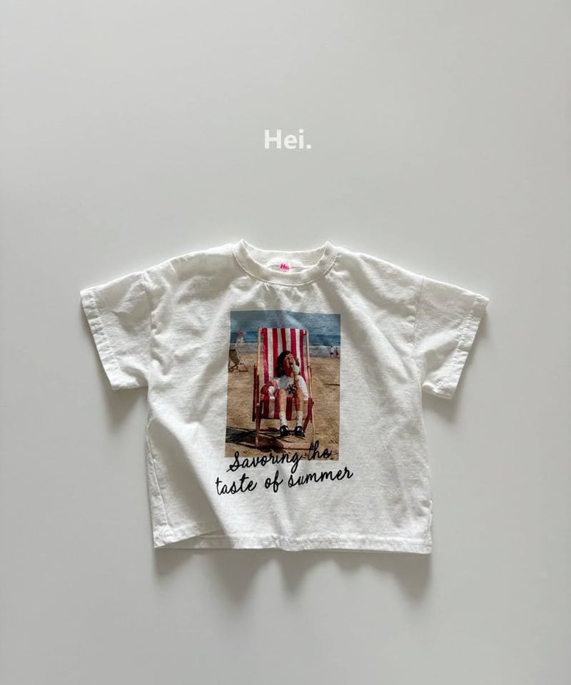 韓国子供服 hei Tシャツ Hei】beach T | 子供服PrinPrin