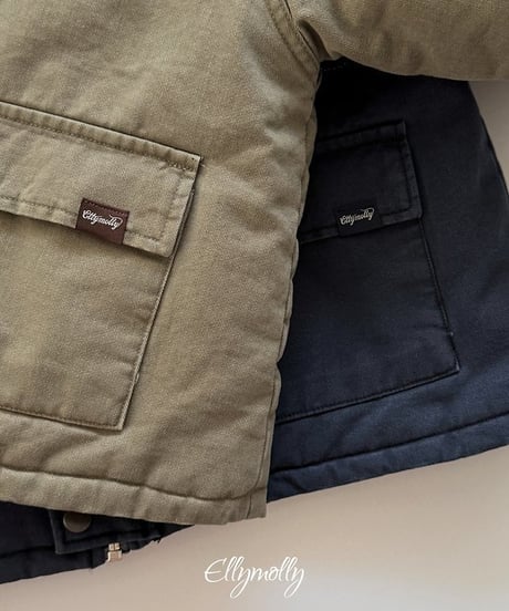 【ellymolly】Cation Dumble Jacket