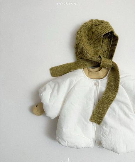 【atomeme】Knit Muffler Bonnet