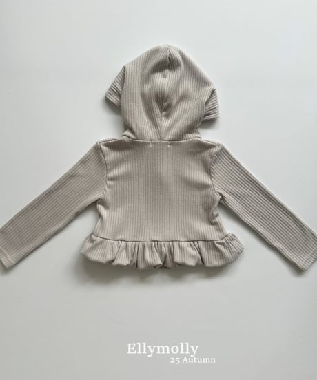 【ellymolly】Balloon Hooded Jacket