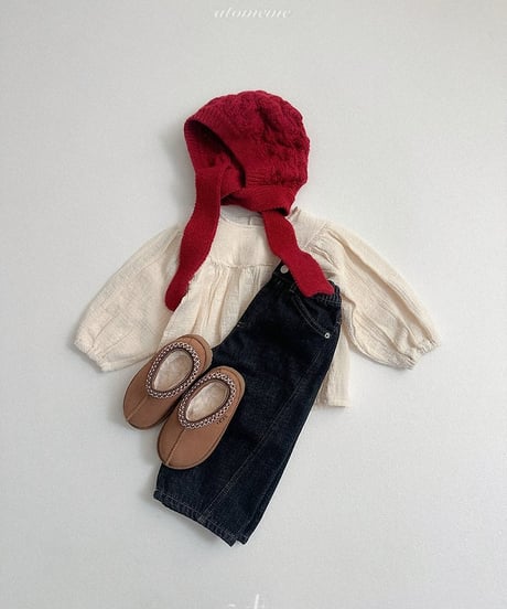 【atomeme】Knit Muffler Bonnet