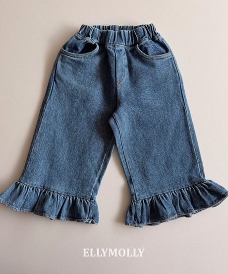 Jelly Frill Denim Pants