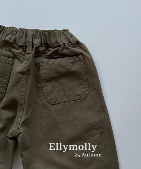【ellymolly】Wide Dart Pants
