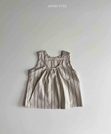 【andbutter】Natural button T