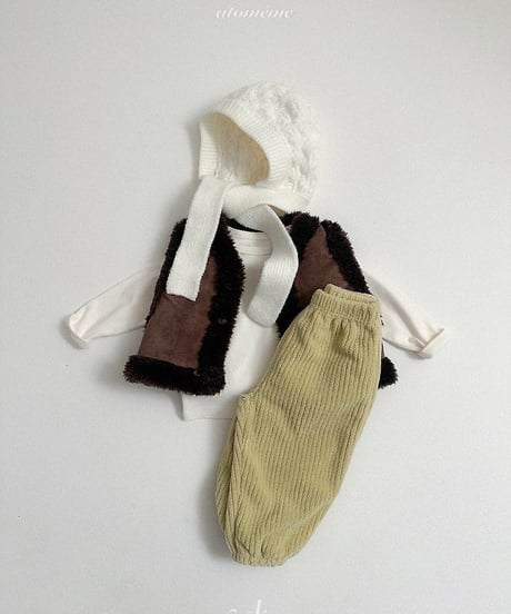 【atomeme】Reversible Mustang Vest