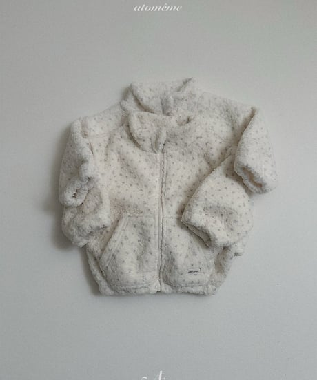 【atomeme】Teddy Zip-up