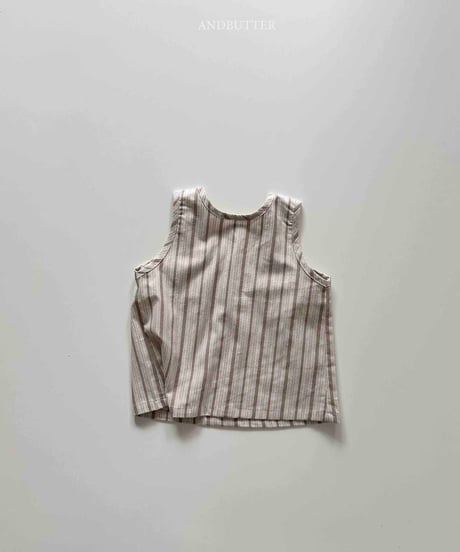 【andbutter】Natural button T