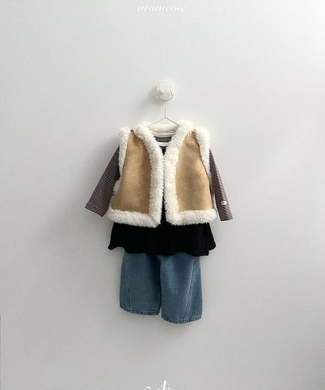 【atomeme】Reversible Mustang Vest