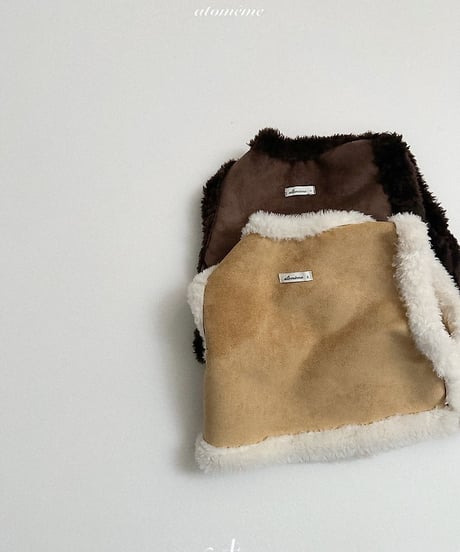 【atomeme】Reversible Mustang Vest