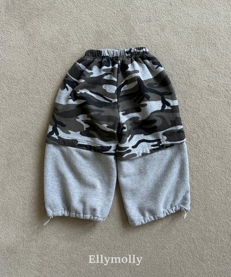 【ellymolly】Soft Camo Pants