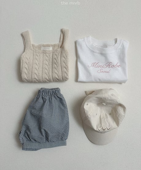 【minirobe】stripe bloomers