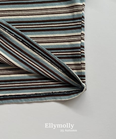 【ellymolly】Master Collar T-Shirt