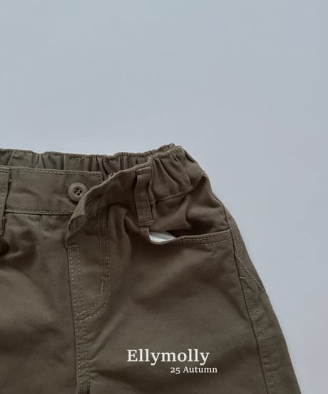 【ellymolly】Wide Dart Pants