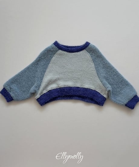 【ellymolly】Sweet Muffin Raglan Sweatshirt