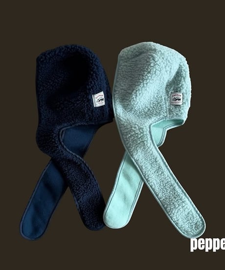 【pepper】Poodle Muffler Hat