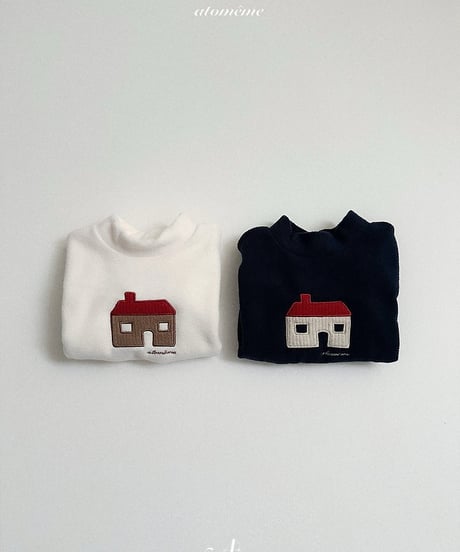 【atomeme】Home Turtleneck Sweatshirt