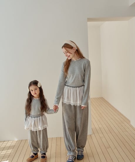 【momoann】Satin Jogger Pants