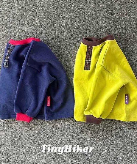 【tiny hiker】Tom Sawyer Henley Tee