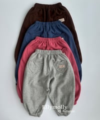 【ellymolly】Autumn Heart Jogger Pants