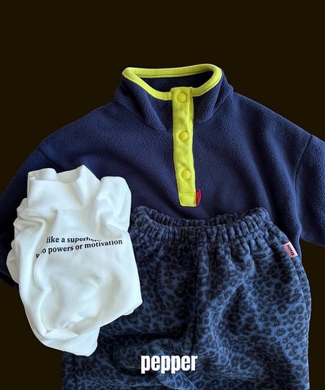 【pepper】2026 Winter Leopard Joggers