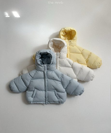 【minirobe】Roro hooded padded jacket