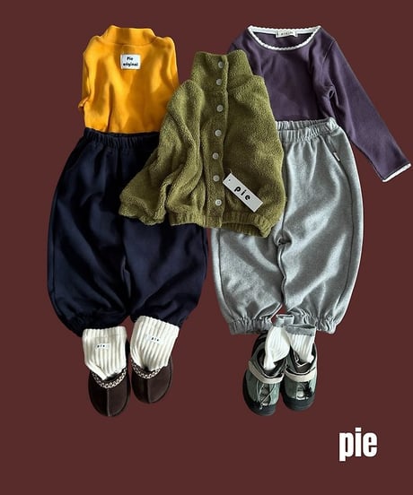 【pie】Peach Lace Tee