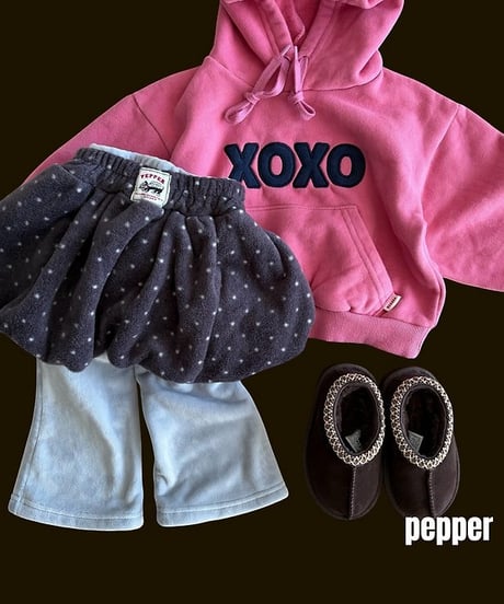 【pepper】Mink Bootcut Pants