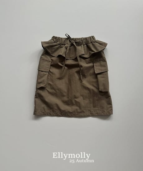 【ellymolly】Antique Frill Skirt