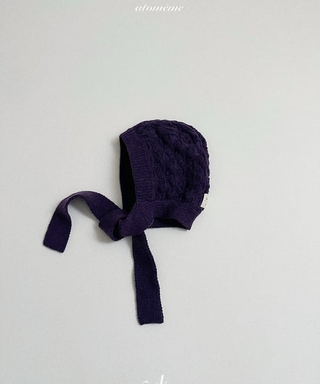 【atomeme】Knit Muffler Bonnet
