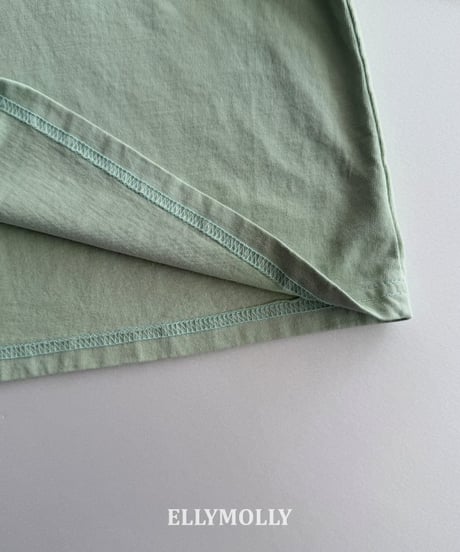 【ellymolly】Color-Blocked-T-shirt