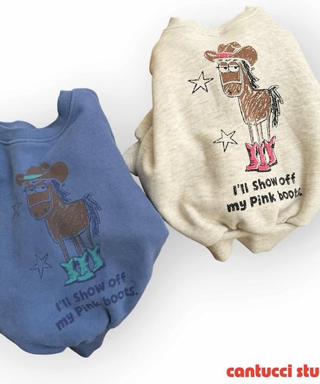 【cantuccistudio】Cowboy Sweatshirt